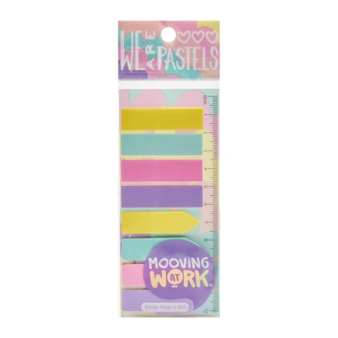 Banderitas Mooving pastel x200