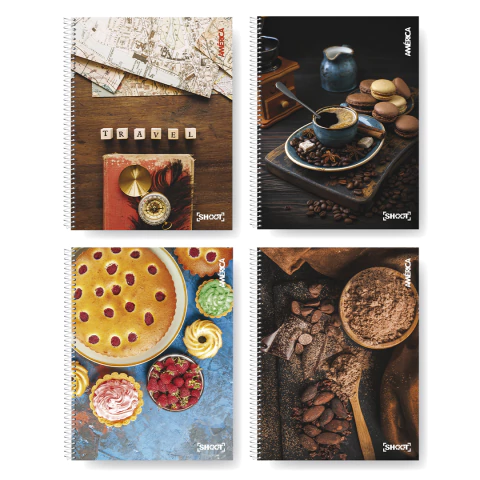 Cuaderno Universitario America Shoot 120 hojas - comprar online