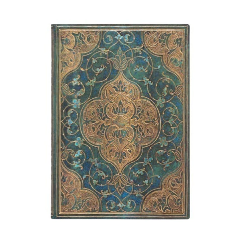 Cuaderno Paperblanks Midi - Cronicas Turquesas Liso