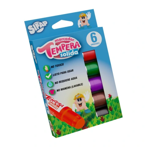 Tempera Solida Sifap Clasica x6