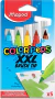 Marcadores Punta Pincel Maped - XXL x5