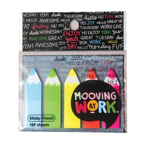 Notas adhesivas Mooving lápices