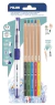 Lapices Acuarelables + Water Brush Milan x6