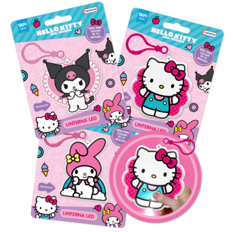 Llavero Linterna Led Tapimovil - Hello Kitty