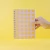 CUADERNO A5 TAPA DURA PAPRIKA - CUADRILLE AMARILLO