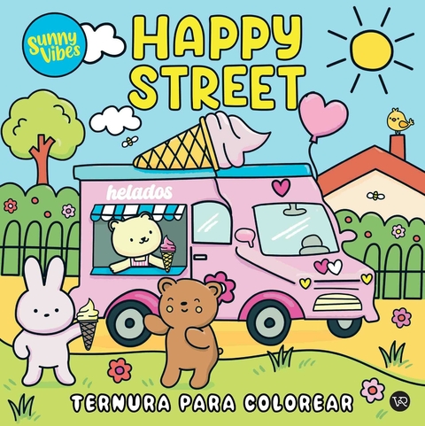 Libro Para Colorear Vr - Happy Street