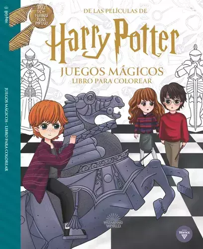Libro Para Colorear Vertice - Harry Potter - comprar online
