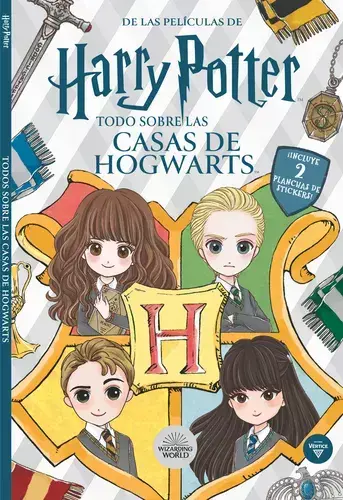 Libro De Actividades Vertice - Todo Sobre Las Casas De Hogwarts - comprar online