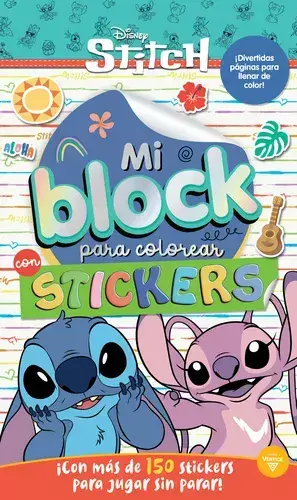 Block Para Colorear + 150 Stickers Vertice - Stitch - comprar online