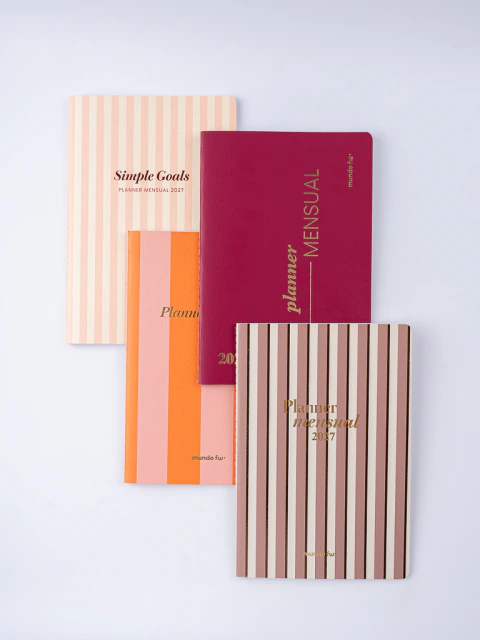 Planner 2027 FW Mensual - Minimalista