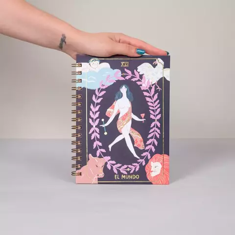 Cuaderno A5 Rayado Fera - El Mundo