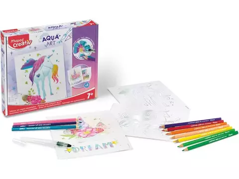 Set Creativo Maped- Aqua Art Unicornio