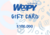 Gift Card - comprar online