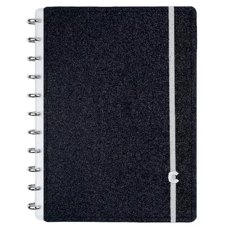 Cuaderno Inteligente 21x28 - Let`s Glitter Black