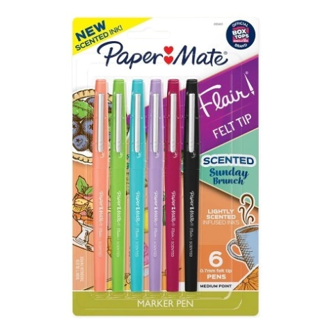 Marcadores perfumados Paper Mate Flair scented x6