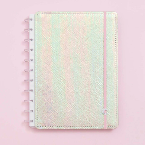 Cuaderno Inteligente A5 Rosa Holografico