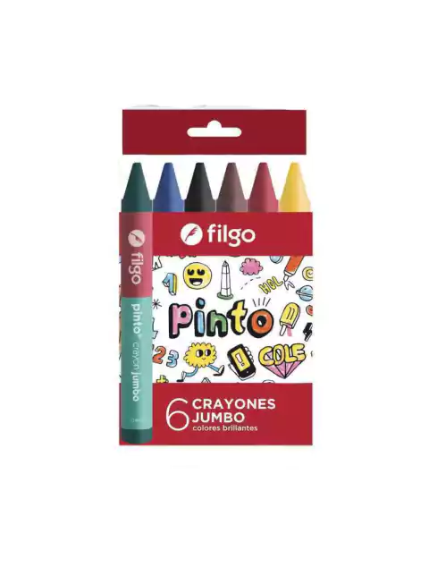 Crayones Filgo jumbo x6
