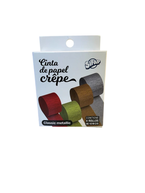 Cinta De Papel Crepe Sifap