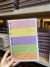 Repuesto Decorline 18x25 para sistema de discos - Planner semanal