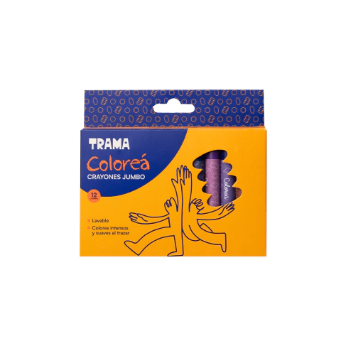 Crayones Jumbo Trama x12 - buy online