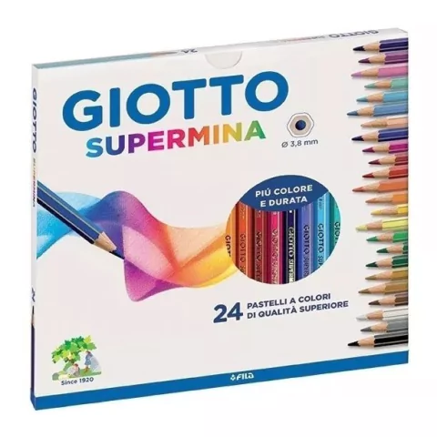 Lápices de color Giotto supermina x24