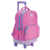 Mochila Filgo Starpak Plain Con Carrito - Fucsia