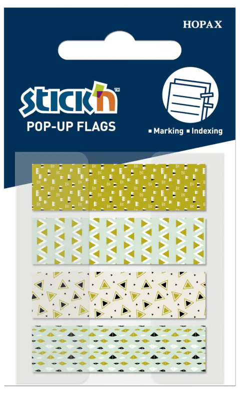 BANDERITAS STICK'N DISEÑOS TURQUESA