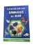 Libro Para Pintar Splash + Crayones Con Forma - Animales Del Mar