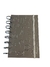 Cuaderno A5 Con Sistema De Discos Decorline - Geometrico Plata - Woopy