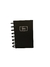 Agenda 2025 Decorline A5 Semanal Con Sistema De Discos - Negro Con Plateado