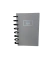 Agenda 2025 Decorline A5 Semanal Con Sistema De Discos - Gris
