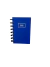 Agenda 2025 Decorline A5 Semanal Con Sistema De Discos - Azul