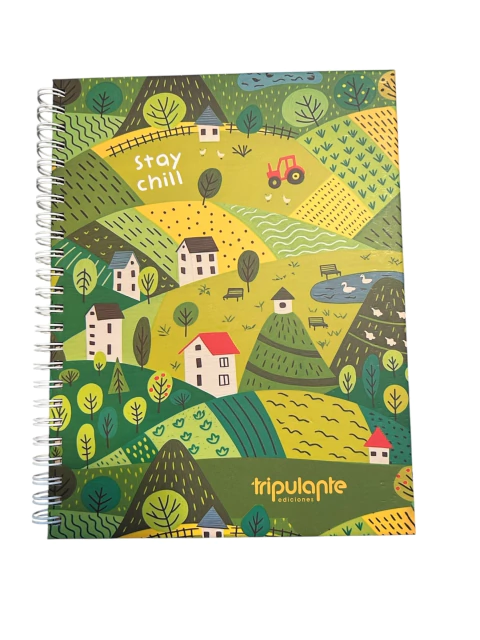 Cuaderno A5 Rayado Tripulante - Stay Chill