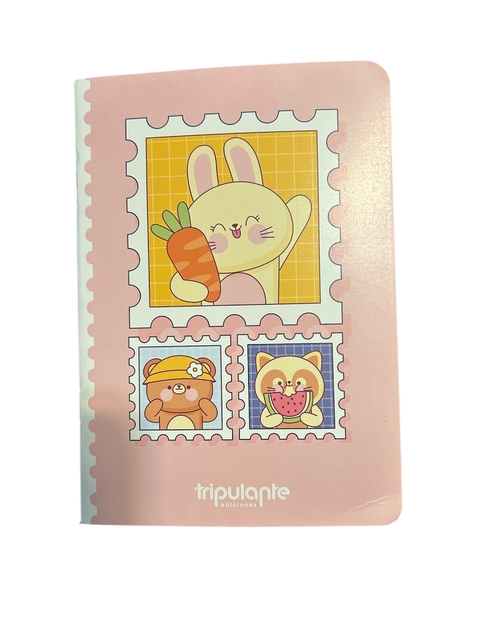 Cuaderno A6 Liso Tripulante - Estampilla