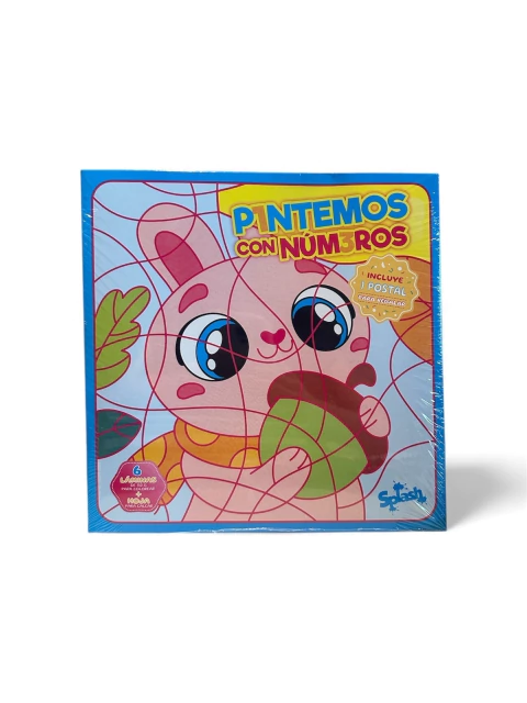 Libro Para Pintar Splash - Pintemos Con Numeros - buy online