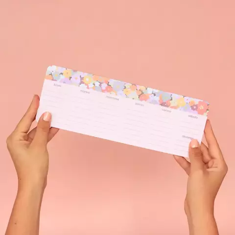 Planner Semanal Paprika - Flora