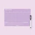 PLANNER SEMANAL IMANTADO PAPARIKA CON MARCADOR BORRABLE - Woopy