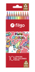 Lapices Filgo Pinto Pastel x10