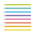 Lapices Filgo Pinto Fluo x8 - comprar online