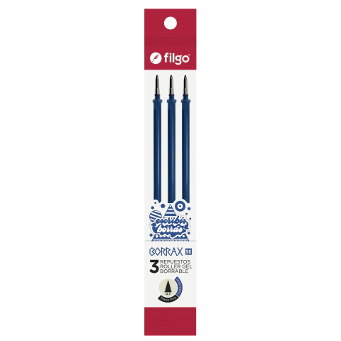 Repuesto Para Lapicera Borrable Filgo - Borrax SE x3