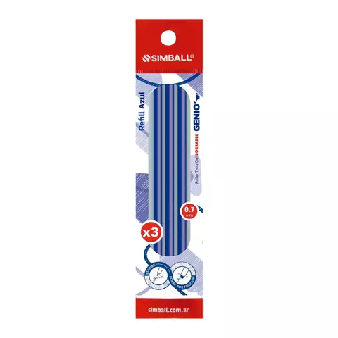 Repuesto Para Lapicera Borrable Simball - Genio Plus x3