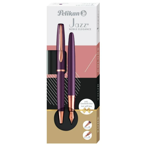 Set Pelikan - Boligrafo + Pluma Jazz Noble Elegance - comprar online