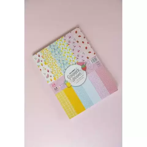 Papel Para Scrapbook Ibicraft - Summer Dreams