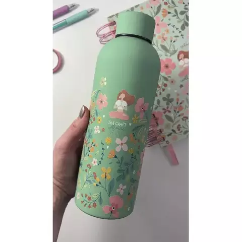 Botella Termica Ibicraft - Bienestar Verde 500mL