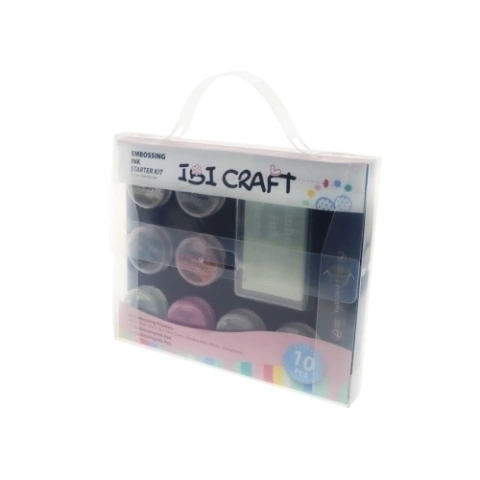 Embossing set Ibicraft de 10 piezas