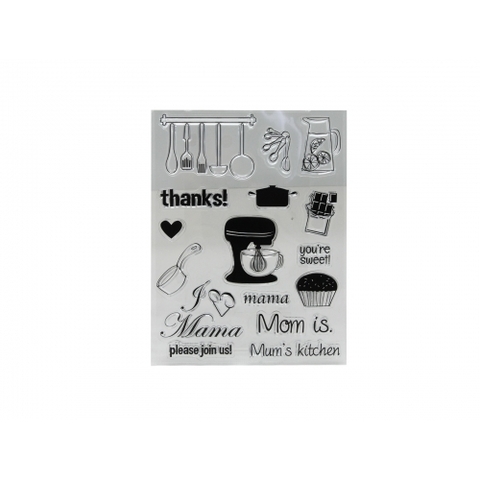 Sello siliconado cristal Ibi Craft 6x8" cooking