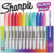 Marcadores Sharpie Finos Perm Glam x12