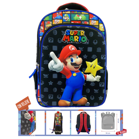 Mochila Tapimovil - Super Mario