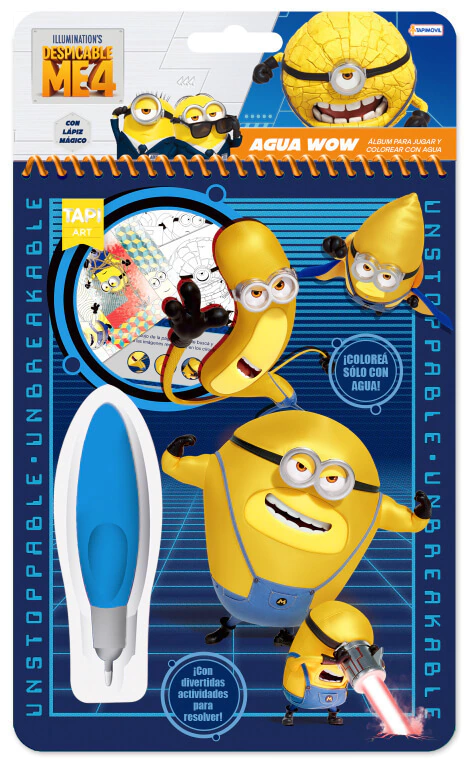 Libro Agua Wow Tapimovil - Minions