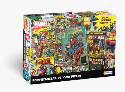 Rompecabezas 1000 Piezas Tapimovil - Marvel Comics